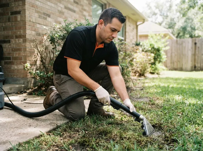 Fleas and Ticks Deep Extraction in Houston, TX